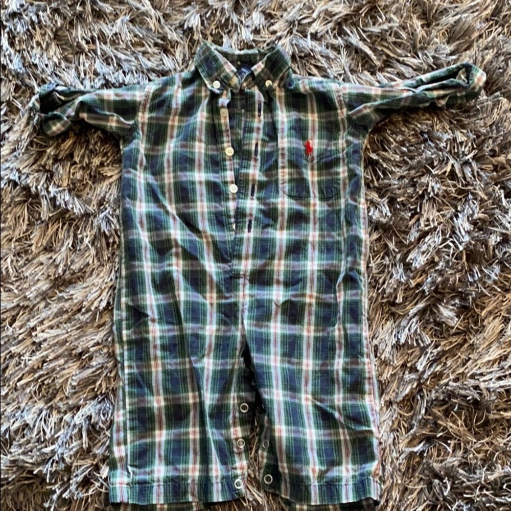 Polo bodysuit baby boy